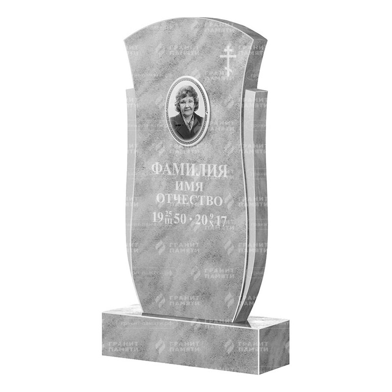 Памятники из мрамора в&nbsp;Набережных Челнах | Мраморный памятник ФМ-061