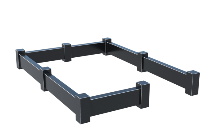 Цоколи на могилу в&nbsp;Набережных Челнах | Цоколь на могилу №0029