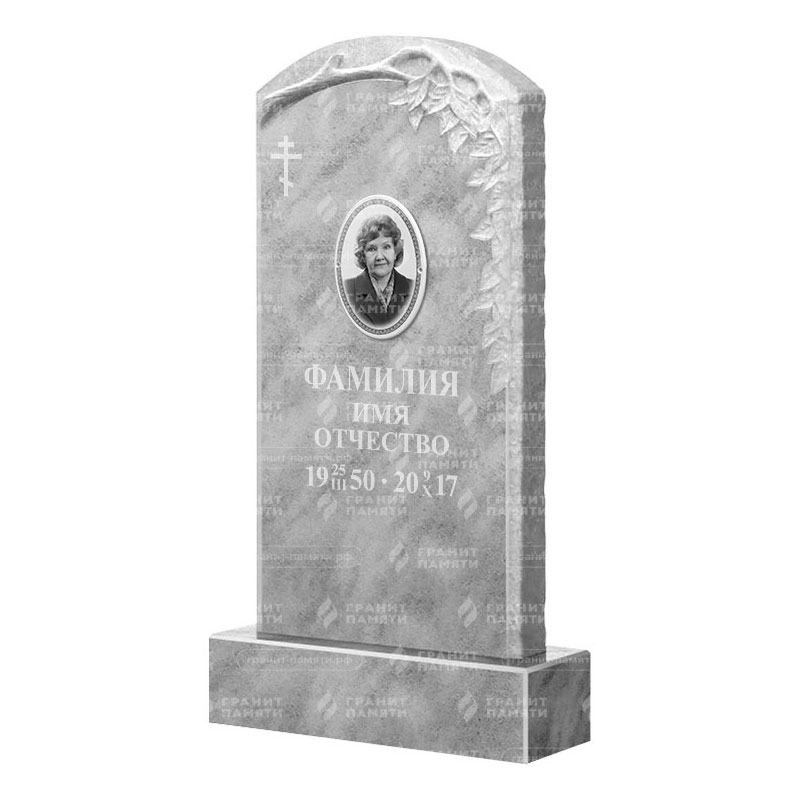 Памятники из мрамора в&nbsp;Набережных Челнах | Мраморный памятник ФМ-107
