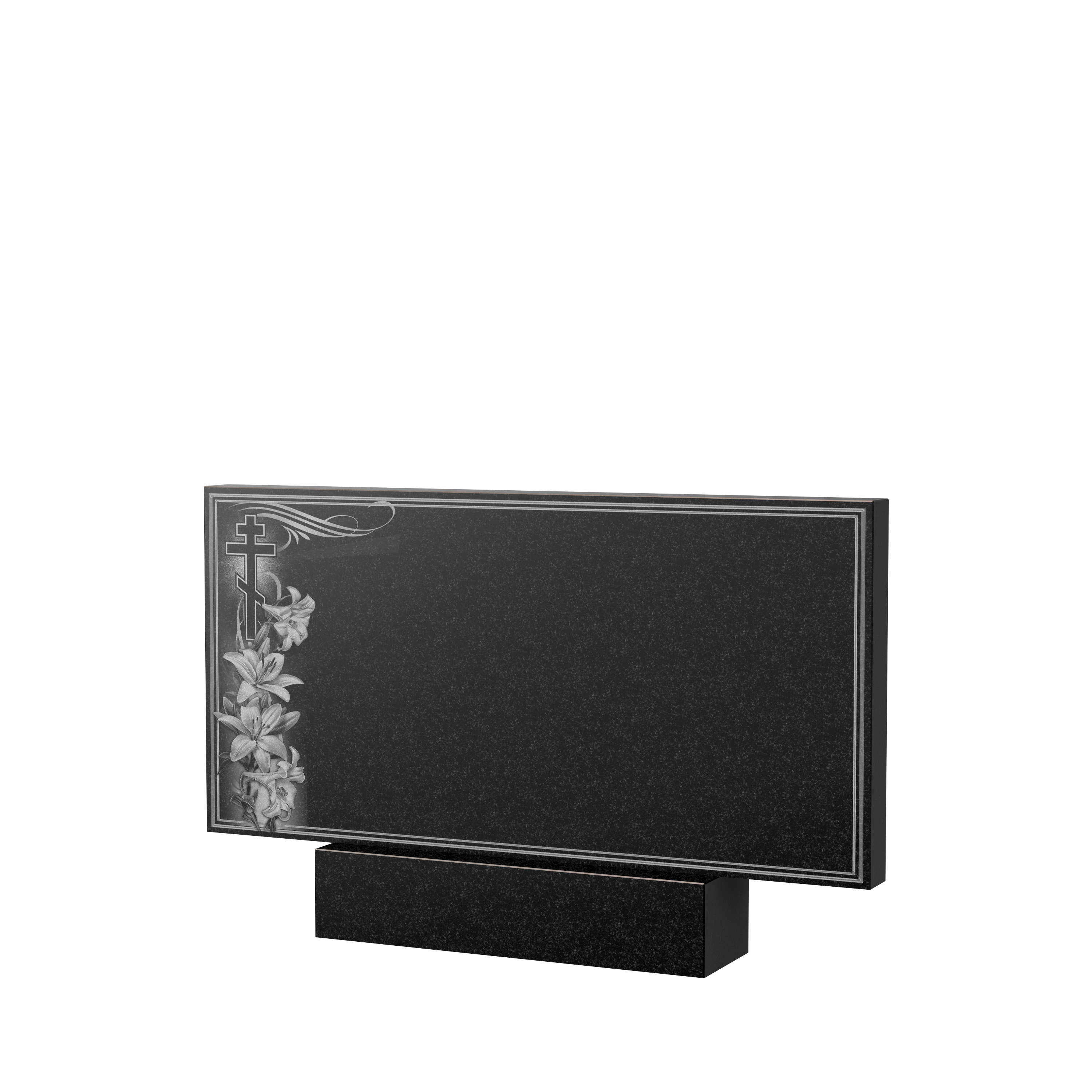 Художественное оформление памятника в&nbsp;Набережных Челнах | Художественное оформление на гранитную стелу, рисунок ГХО-003