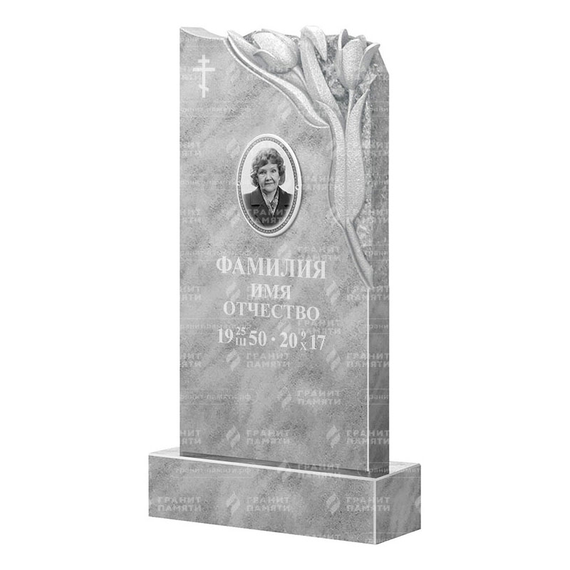 Памятники из мрамора в&nbsp;Набережных Челнах | Мраморный памятник ФМ-113
