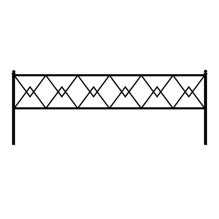 Кованые изделия в&nbsp;Набережных Челнах | Кованая оградка ОГ.002