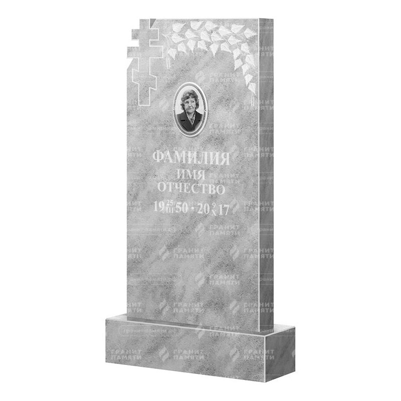 Памятники из мрамора в&nbsp;Набережных Челнах | Мраморный памятник ФМ-266