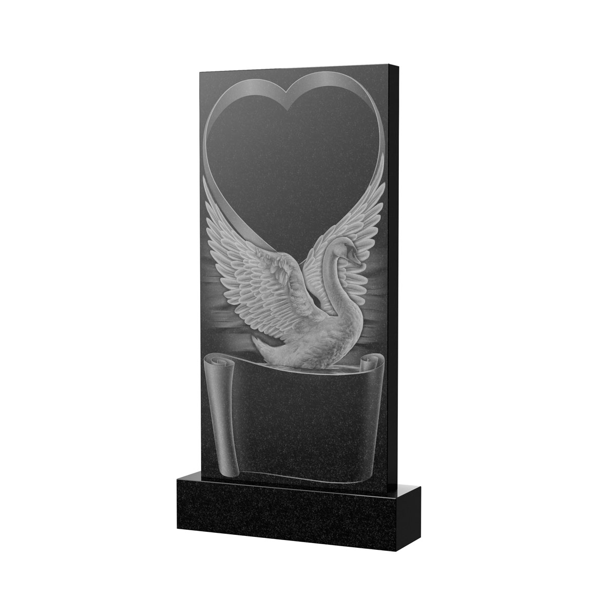 Художественное оформление памятника в&nbsp;Набережных Челнах | Художественное оформление на гранитную стелу, рисунок ВХО-034