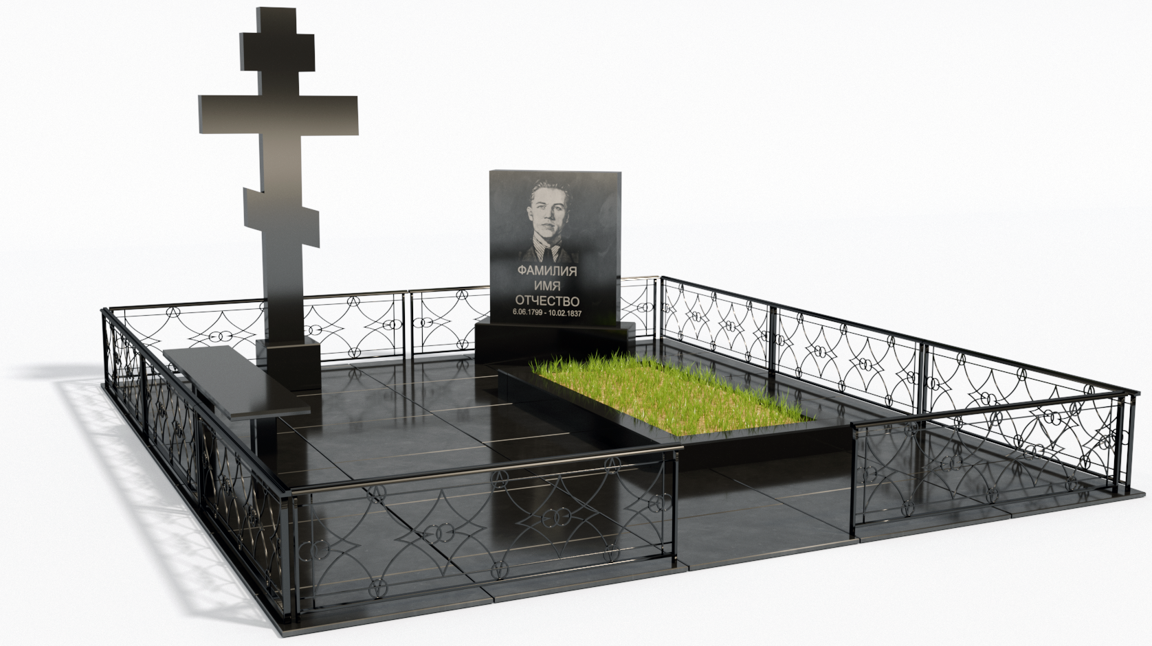 Одинарные мемориальные комплексы в&nbsp;Набережных Челнах | Мемориальный комплекс №1