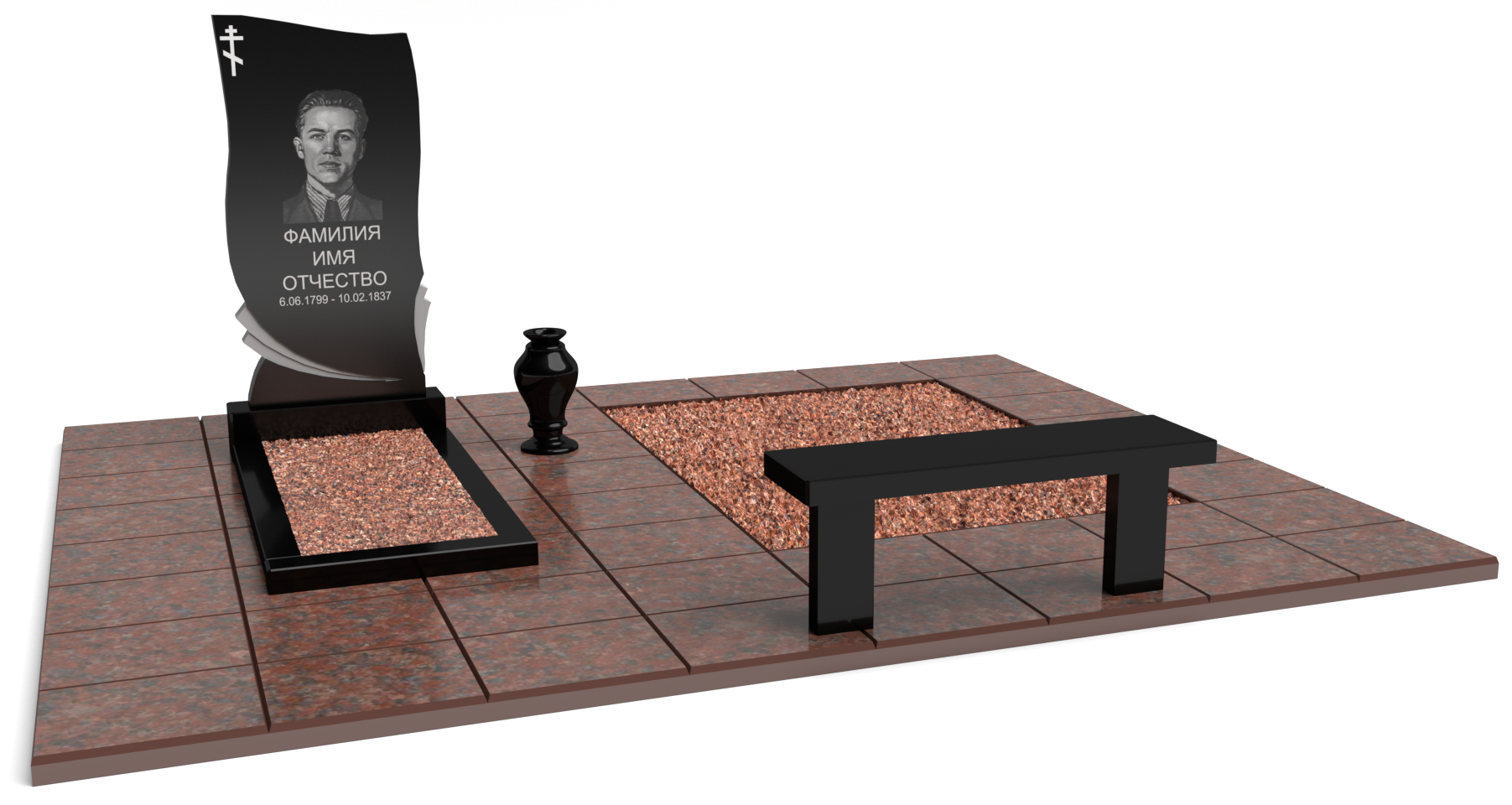 Двойные мемориальные комплексы в&nbsp;Набережных Челнах | Мемориальный комплекс №3