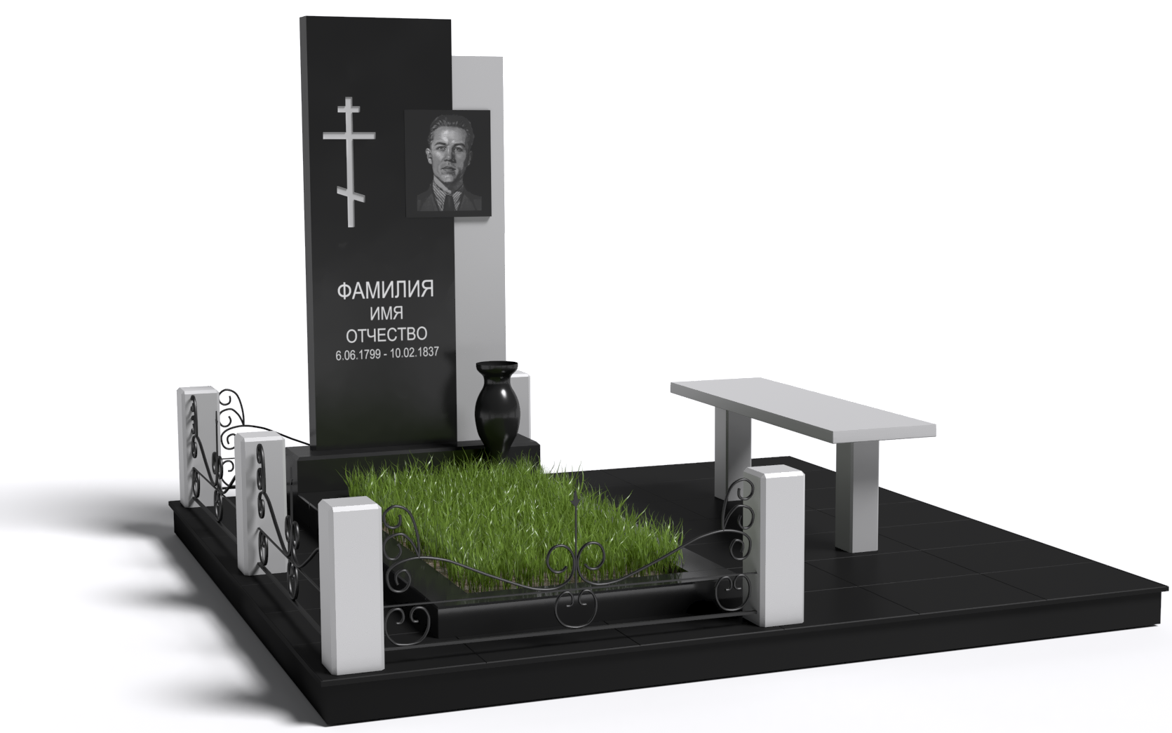 Одинарные мемориальные комплексы в&nbsp;Набережных Челнах | Мемориальный комплекс №11