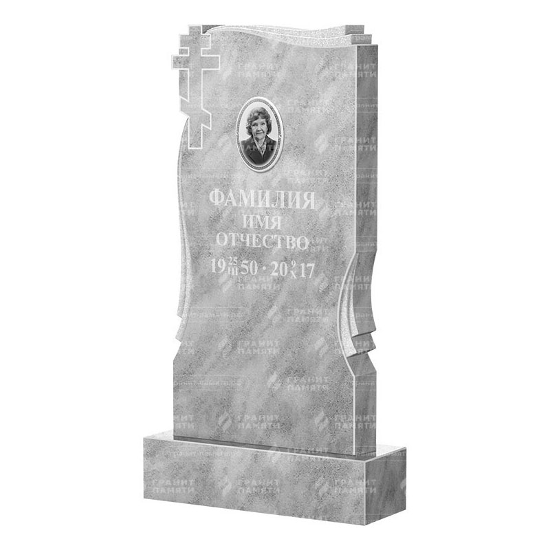 Памятники из мрамора в&nbsp;Набережных Челнах | Мраморный памятник ФМ-185