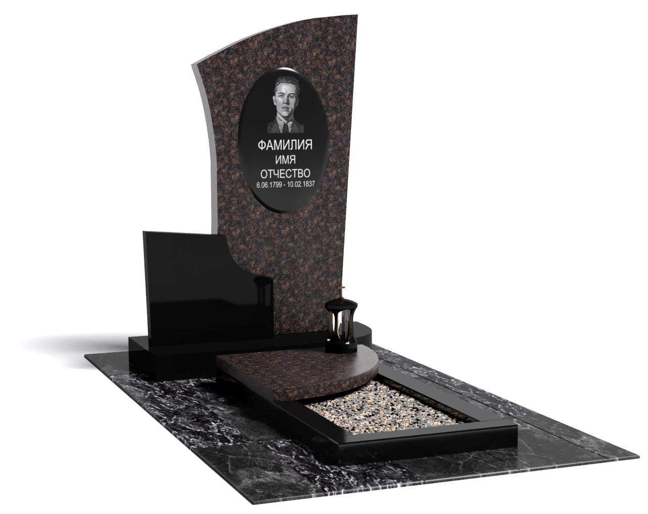 Одинарные мемориальные комплексы в&nbsp;Набережных Челнах | Мемориальный комплекс №13