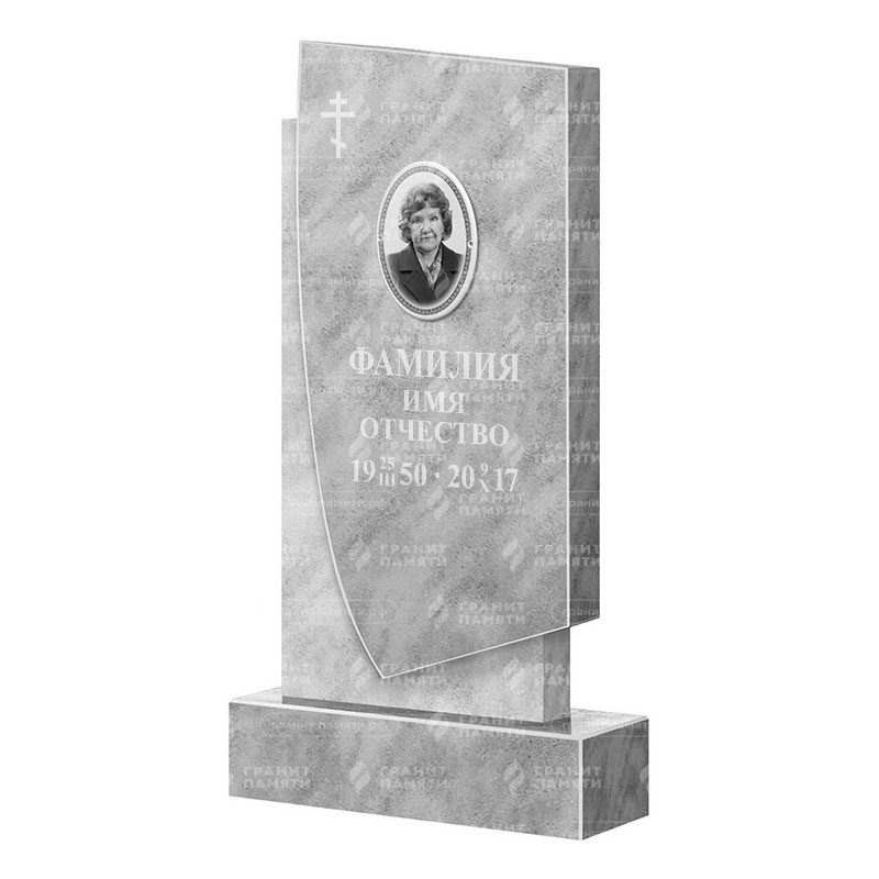 Памятники из мрамора в&nbsp;Набережных Челнах | Мраморный памятник ФМ-075
