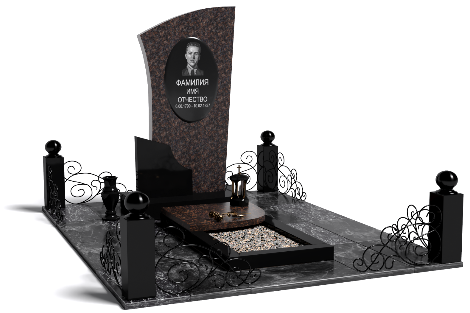 Одинарные мемориальные комплексы в&nbsp;Набережных Челнах | Мемориальный комплекс №12