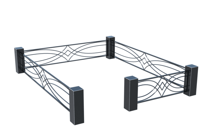 Цоколи на могилу в&nbsp;Набережных Челнах | Цоколь на могилу №0047