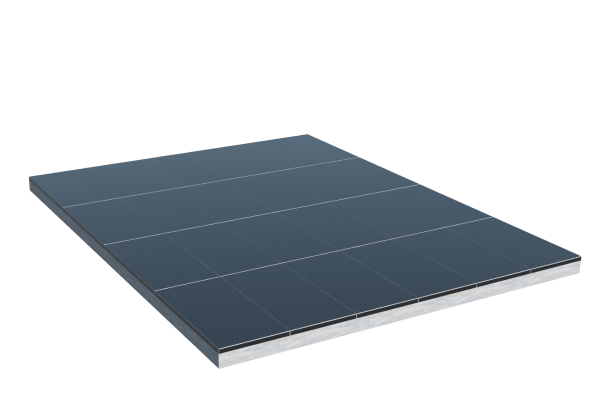 Площадки на могилу в&nbsp;Набережных Челнах | Площадка с облицовкой гранитом Габбро