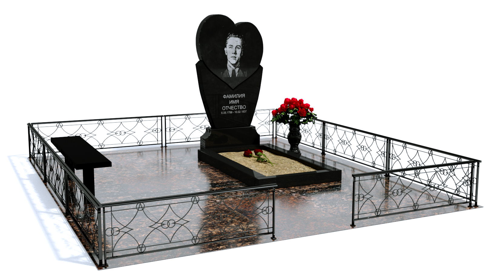 Одинарные мемориальные комплексы в&nbsp;Набережных Челнах | Мемориальный комплекс №2