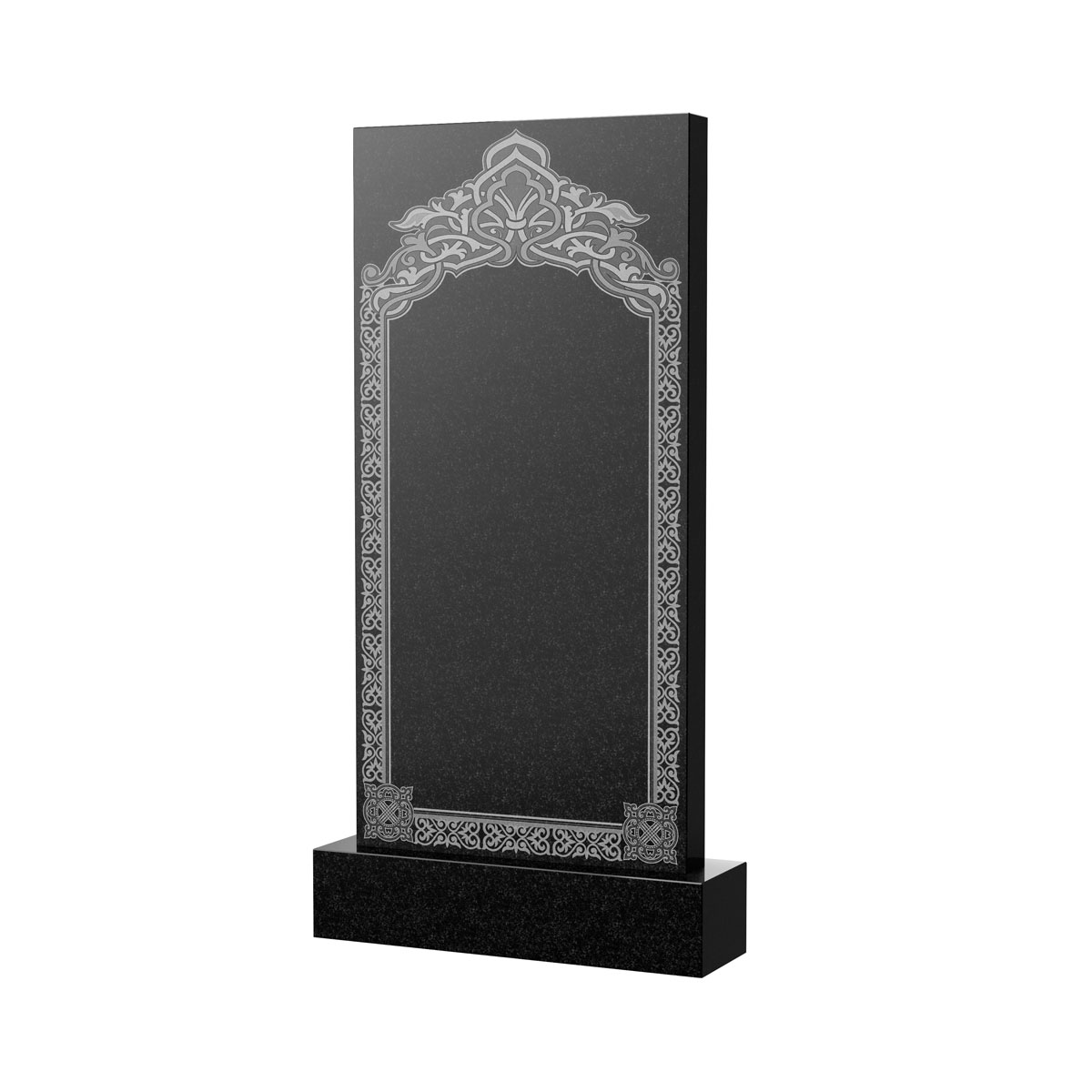 Художественное оформление памятника в&nbsp;Набережных Челнах | Художественное оформление на гранитную стелу, рисунок ВХО-044