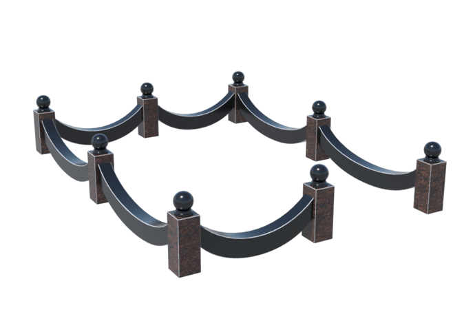 Цоколи на могилу в&nbsp;Набережных Челнах | Цоколь на могилу №0026