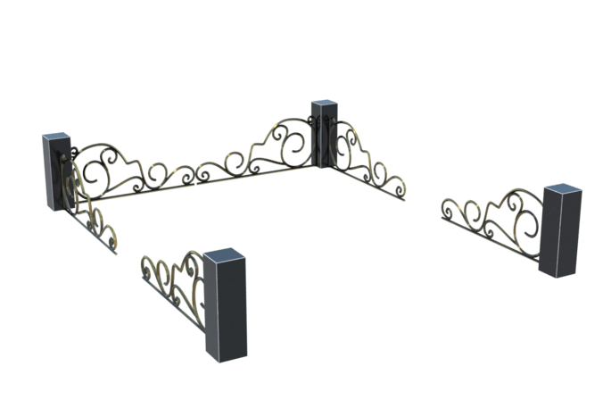 Цоколи на могилу в&nbsp;Набережных Челнах | Цоколь на могилу №0051