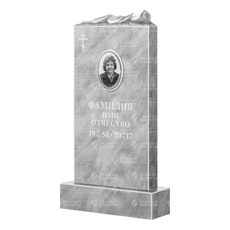 Памятники из мрамора в&nbsp;Набережных Челнах | Мраморный памятник ФМ-105