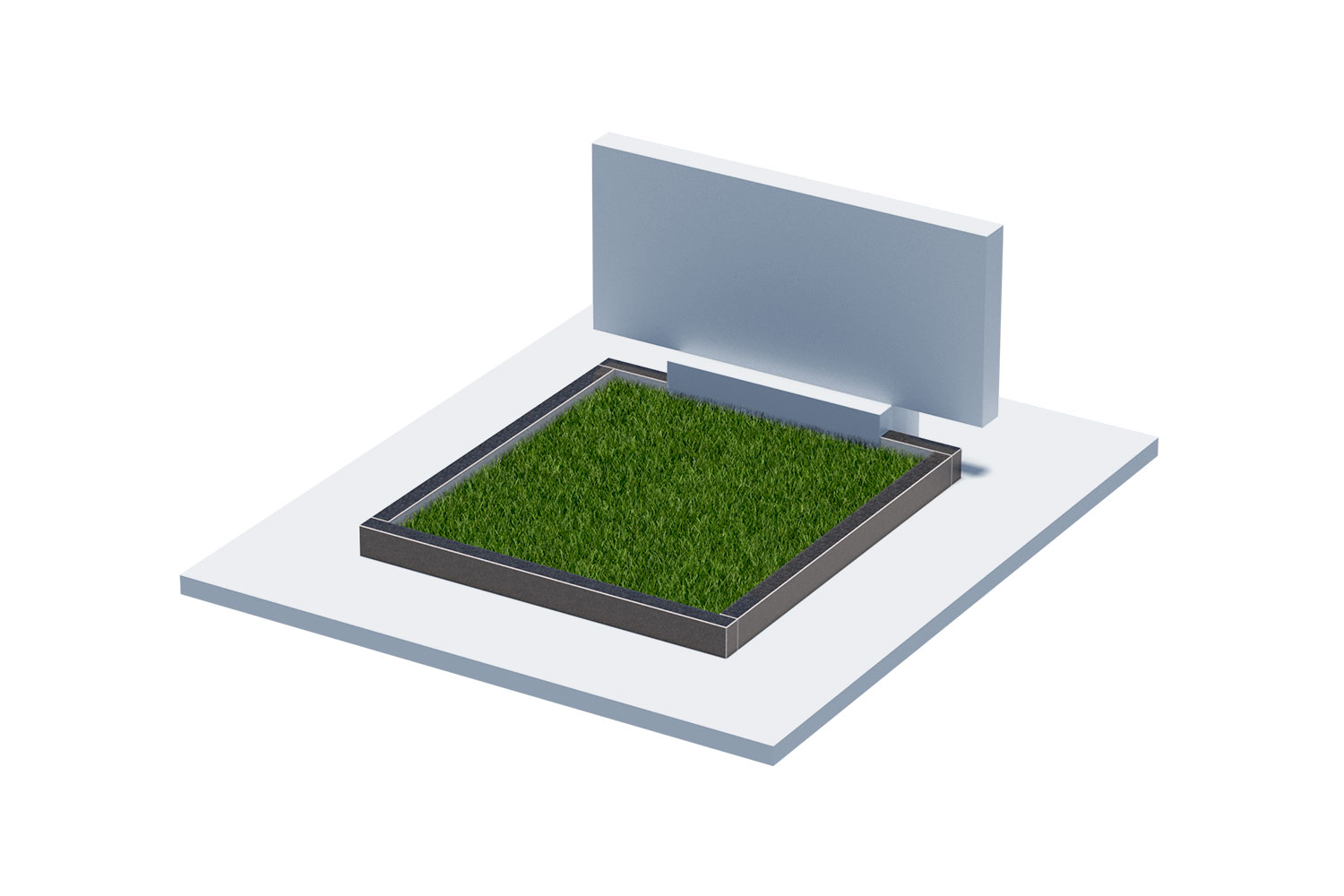 Цветники и надгробные плиты в&nbsp;Набережных Челнах | Цветник Общий