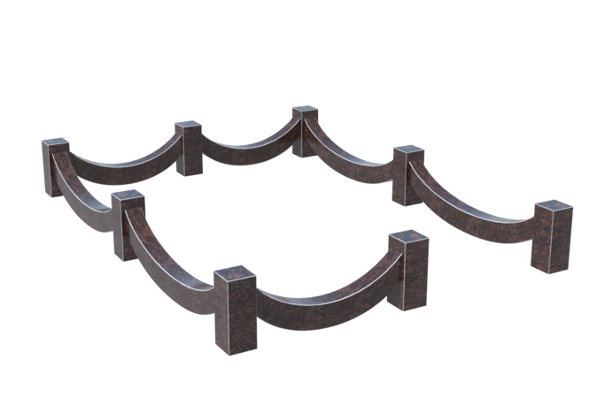 Цоколи на могилу в&nbsp;Набережных Челнах | Цоколь на могилу №0025