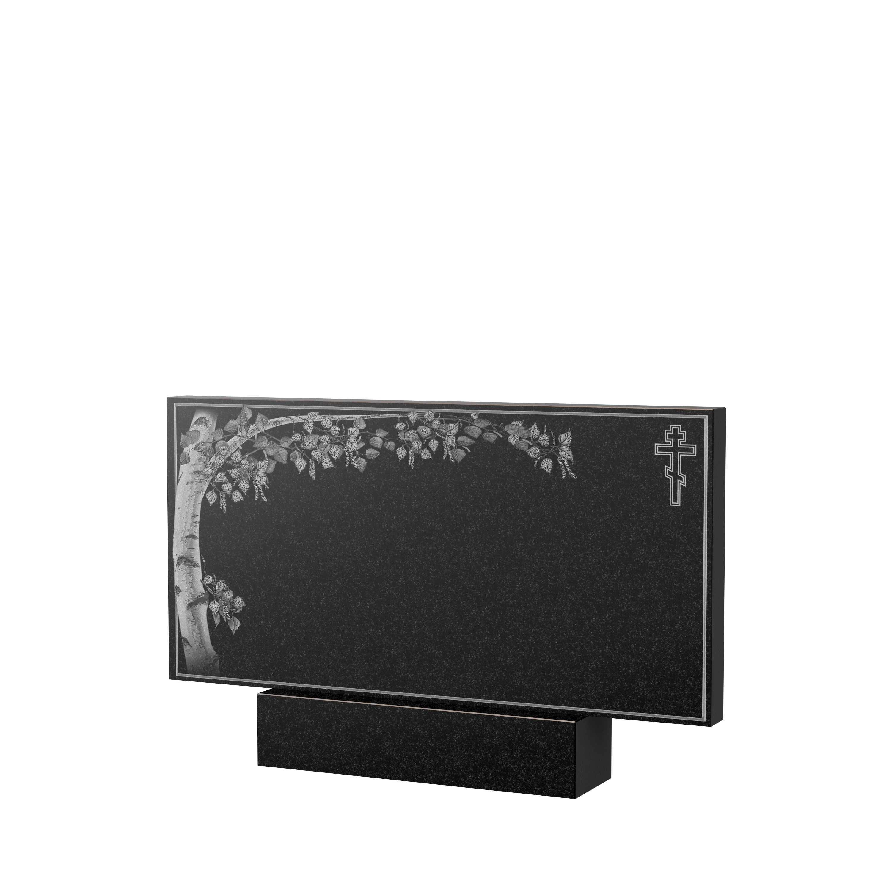 Художественное оформление памятника в&nbsp;Набережных Челнах | Художественное оформление на гранитную стелу, рисунок ГХО-005