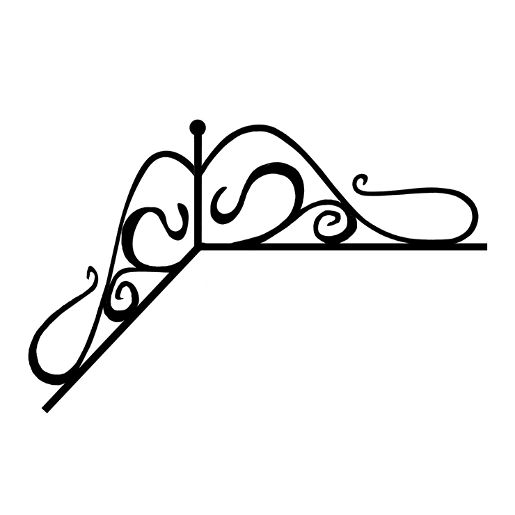 Кованые изделия в&nbsp;Набережных Челнах | Кованый уголок УГ.008