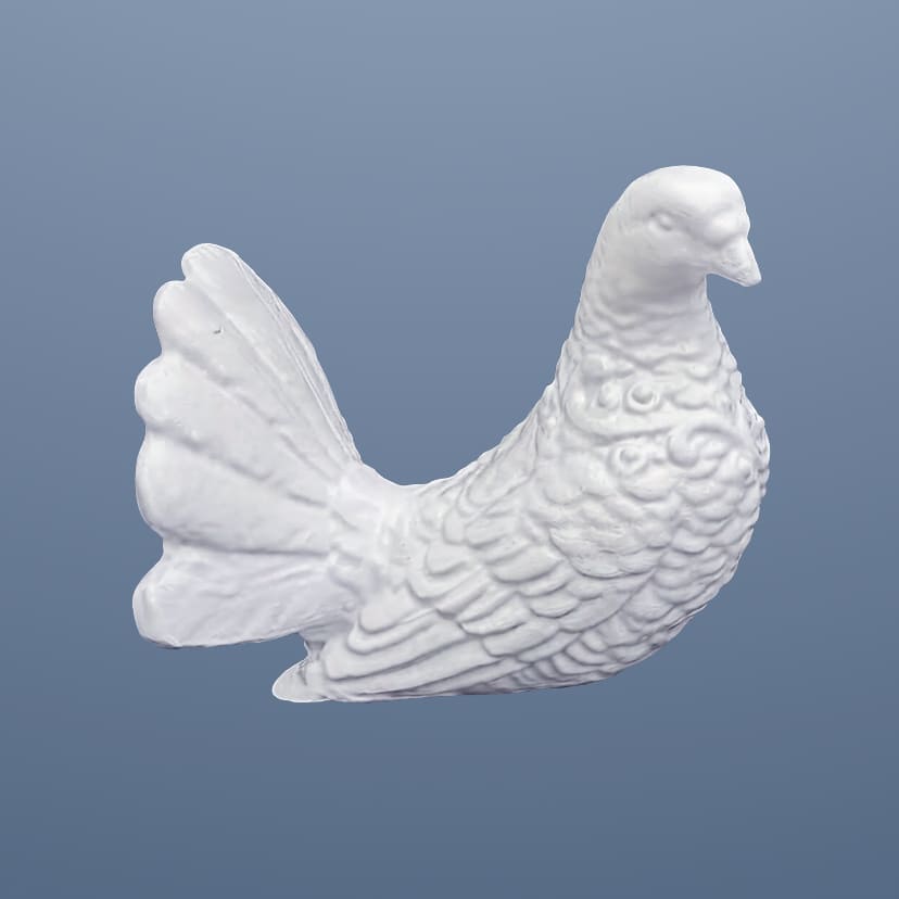 Скульптуры из искусственного мрамора в Набережных Челнах | Голубь право