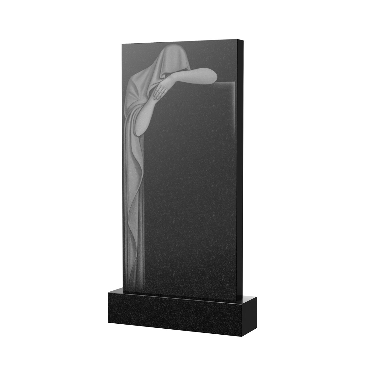 Художественное оформление памятника в&nbsp;Набережных Челнах | Художественное оформление на гранитную стелу, рисунок ВХО-036