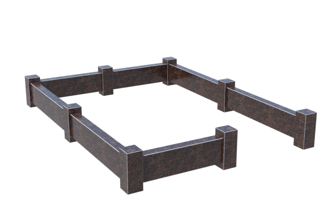 Цоколи на могилу в&nbsp;Набережных Челнах | Цоколь на могилу №0034