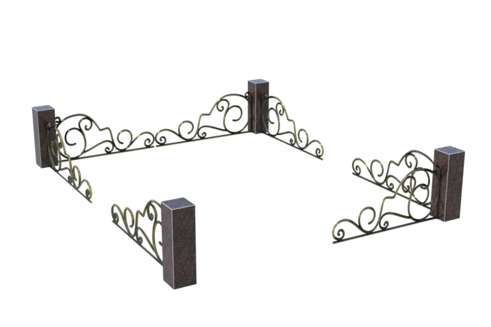 Цоколи на могилу в&nbsp;Набережных Челнах | Цоколь на могилу №0050