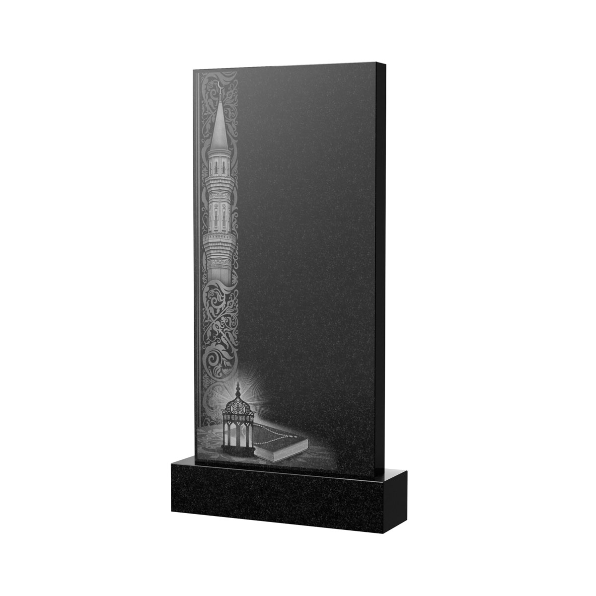 Художественное оформление памятника в&nbsp;Набережных Челнах | Художественное оформление на гранитную стелу, рисунок ВХО-038