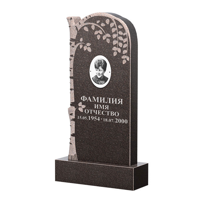 Гранитные памятники в&nbsp;Набережных Челнах | Памятник из гранита Карел Brown ФГЦ-091
