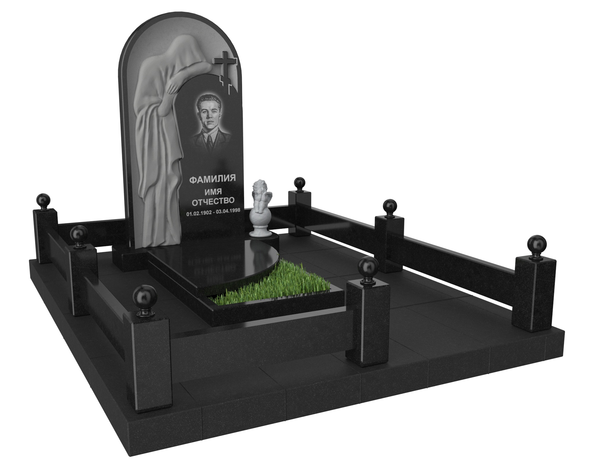 Одинарные мемориальные комплексы в&nbsp;Набережных Челнах | Мемориальный комплекс №27