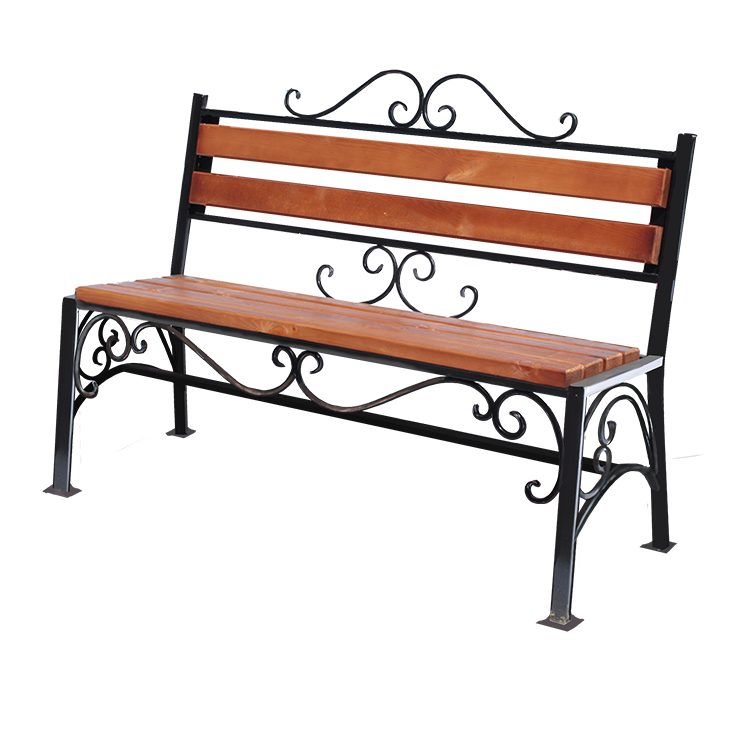 Кованые изделия в&nbsp;Набережных Челнах | Кованая скамейка СТ.006