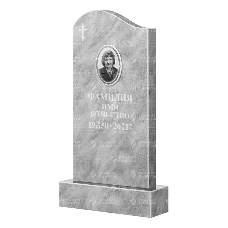 Бюджетные памятники в&nbsp;Набережных Челнах | Мраморный памятник ФМ-030