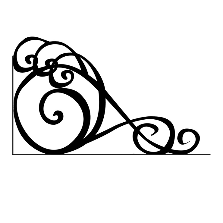 Кованые изделия в&nbsp;Набережных Челнах | Кованый уголок УГ.013