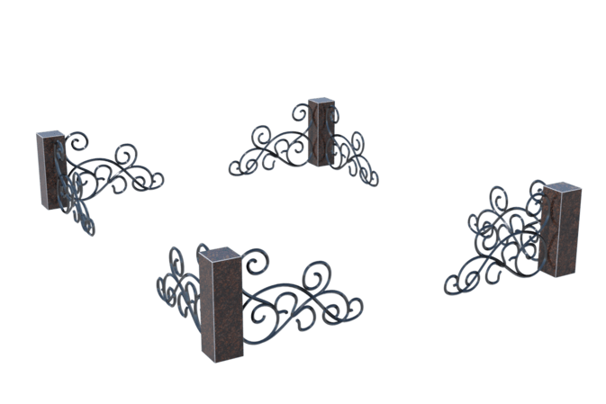 Цоколи на могилу в&nbsp;Набережных Челнах | Цоколь на могилу №0048