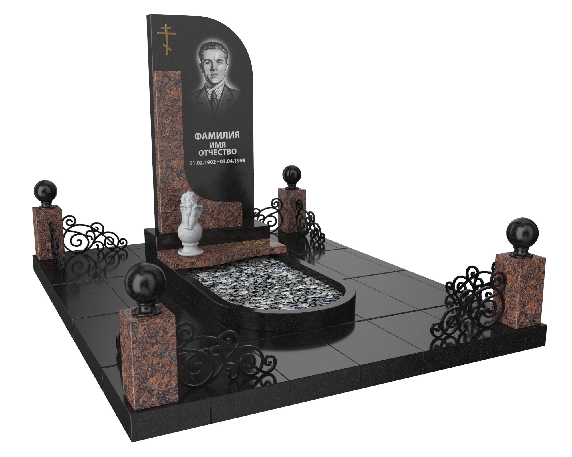 Одинарные мемориальные комплексы в&nbsp;Набережных Челнах | Мемориальный комплекс №24