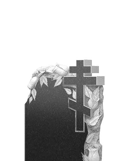 Памятники из гранита с цветами в&nbsp;Набережных Челнах